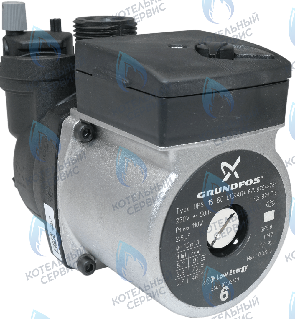 250100101 НАСОС ЦИРКУЛЯЦИОННЫЙ TIME MAX F 24 (PUMP 5M) ITALTHERM в Екатеринбурге	