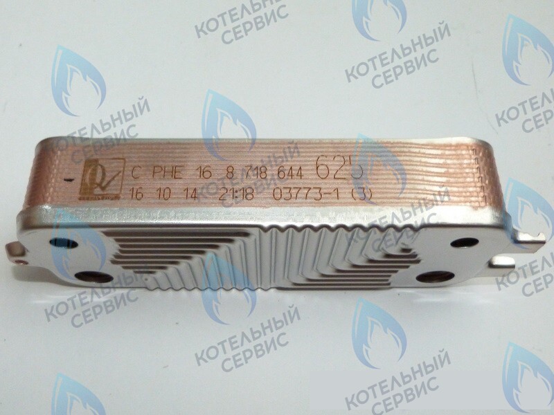 87186446250 Теплообменник вторичный 16 пластин U072-24K BUDERUS в Екатеринбурге	