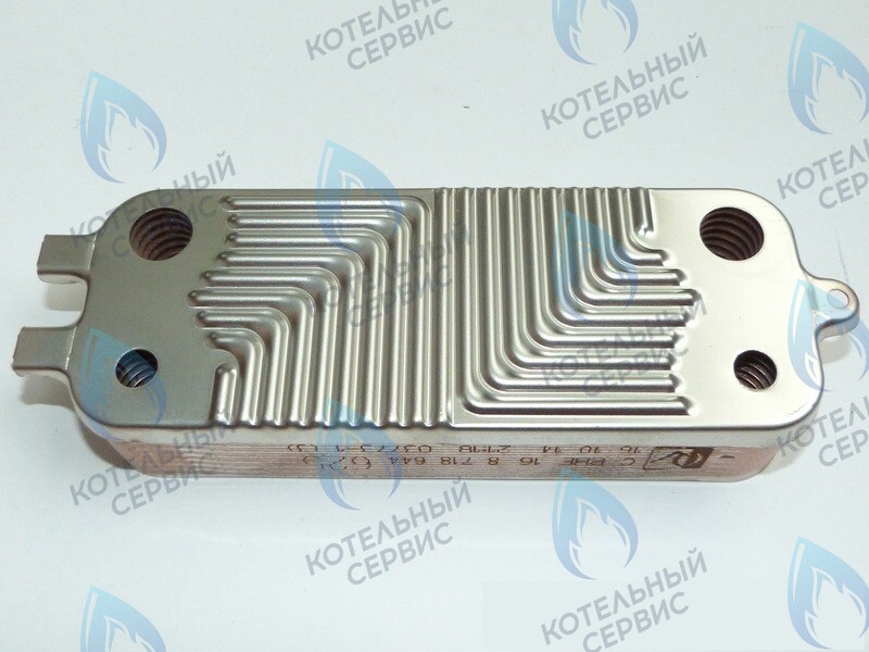 87186446250 Теплообменник вторичный 16 пластин U072-24K BUDERUS в Екатеринбурге	