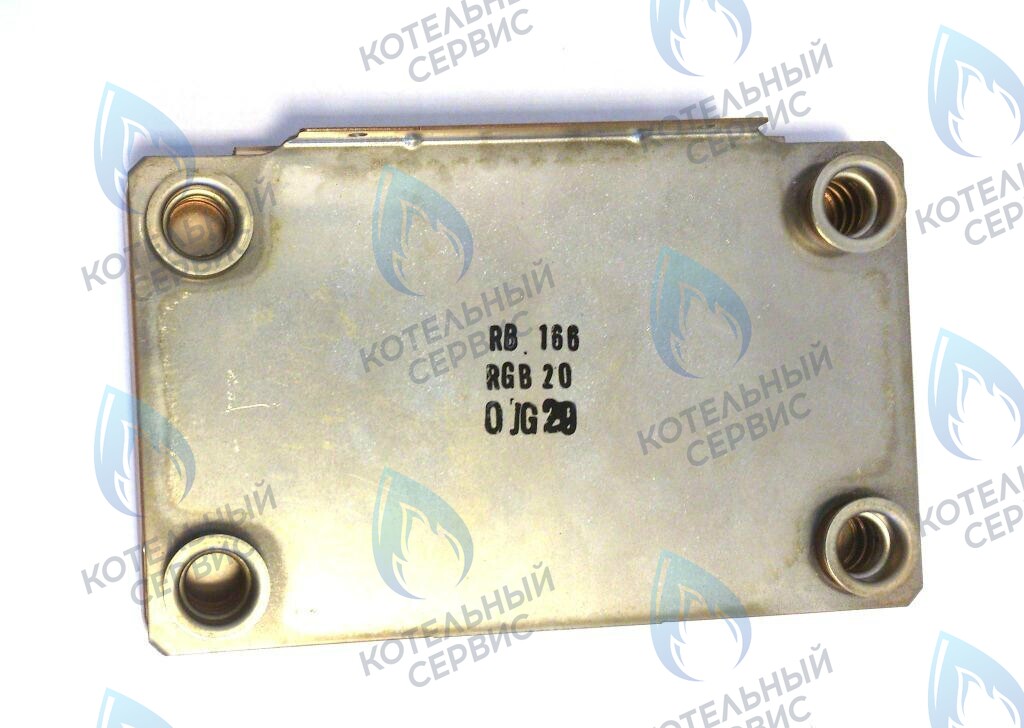 440003170 Теплообменник ГВС RINNAI SMF/DMF 166 (440016872) в Екатеринбурге	