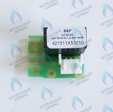 39843330 Плата трехходового крана (однорелейная) LC32 FERROLI в Екатеринбурге	