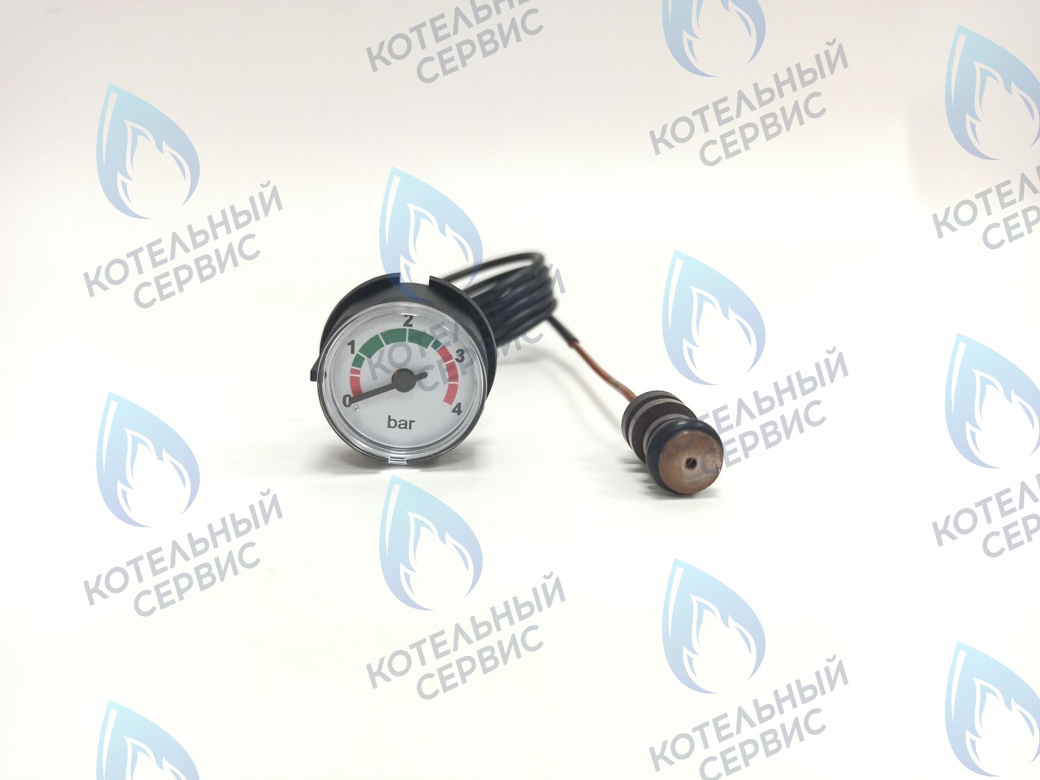 MA016 Манометр с трубкой BOSCH (87186457920,87387036010), BUDERUS (87186457920, 87387036010) в Екатеринбурге	
