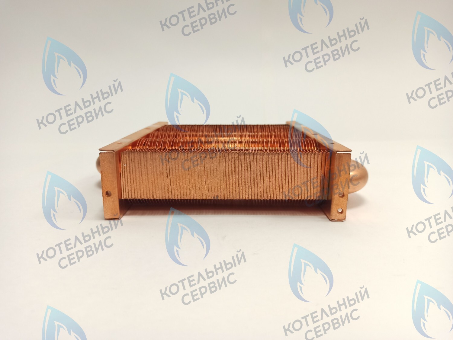 EM021-142-02 Теплообменник первичный основной (без фитингов) 142мм 67 FIN (100 HSG/ICH/MSC) DAEWOO в Екатеринбурге	