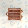 EM021-180-02 Теплообменник отопления без фитингов (180 мм) 85 FIN (130-200 HSG/ICH/MSC)(3318108610, 3318108640) DAEWOO в Екатеринбурге	