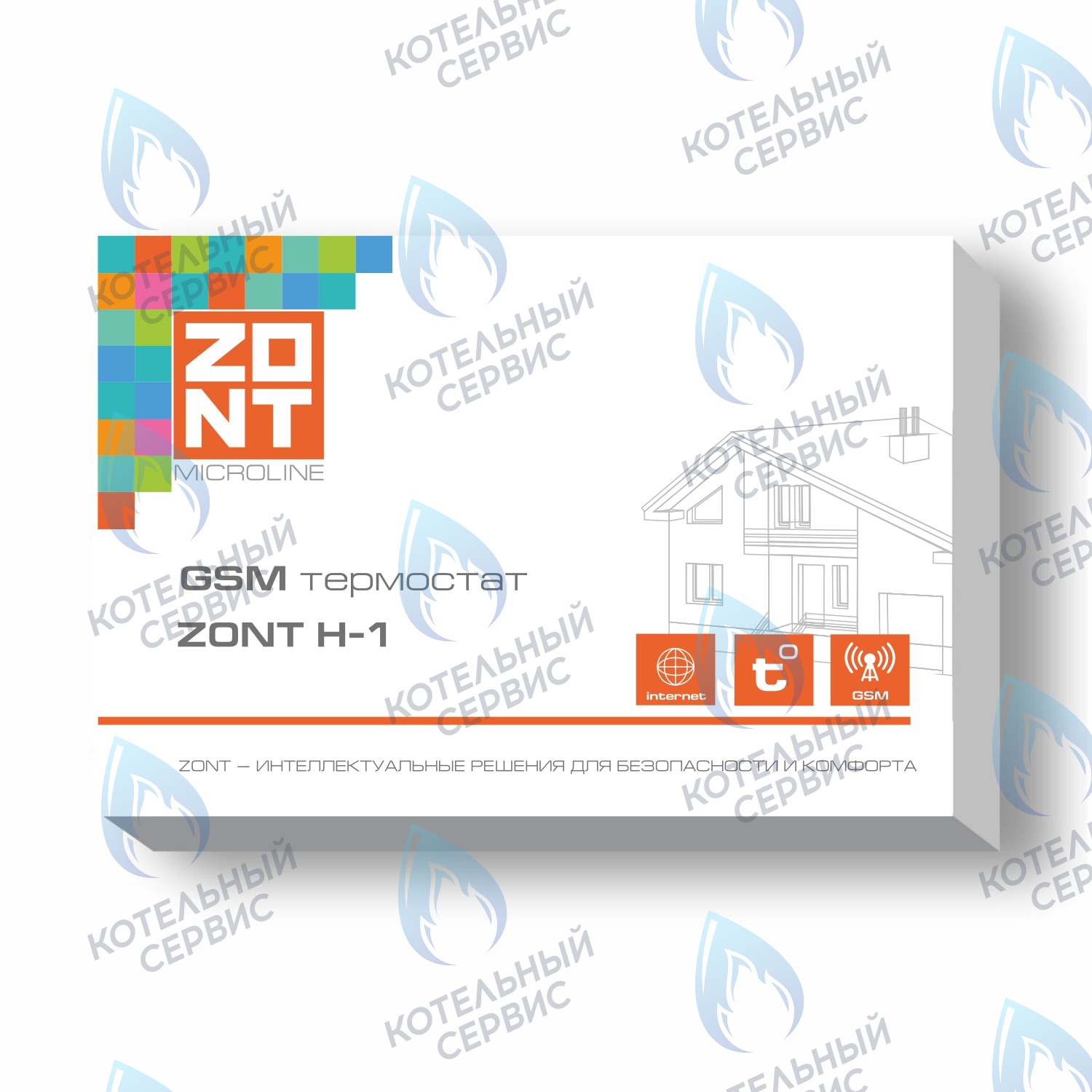 ML12074 Термостат (контроллер) ZONT H-1 (GSM) в Екатеринбурге	