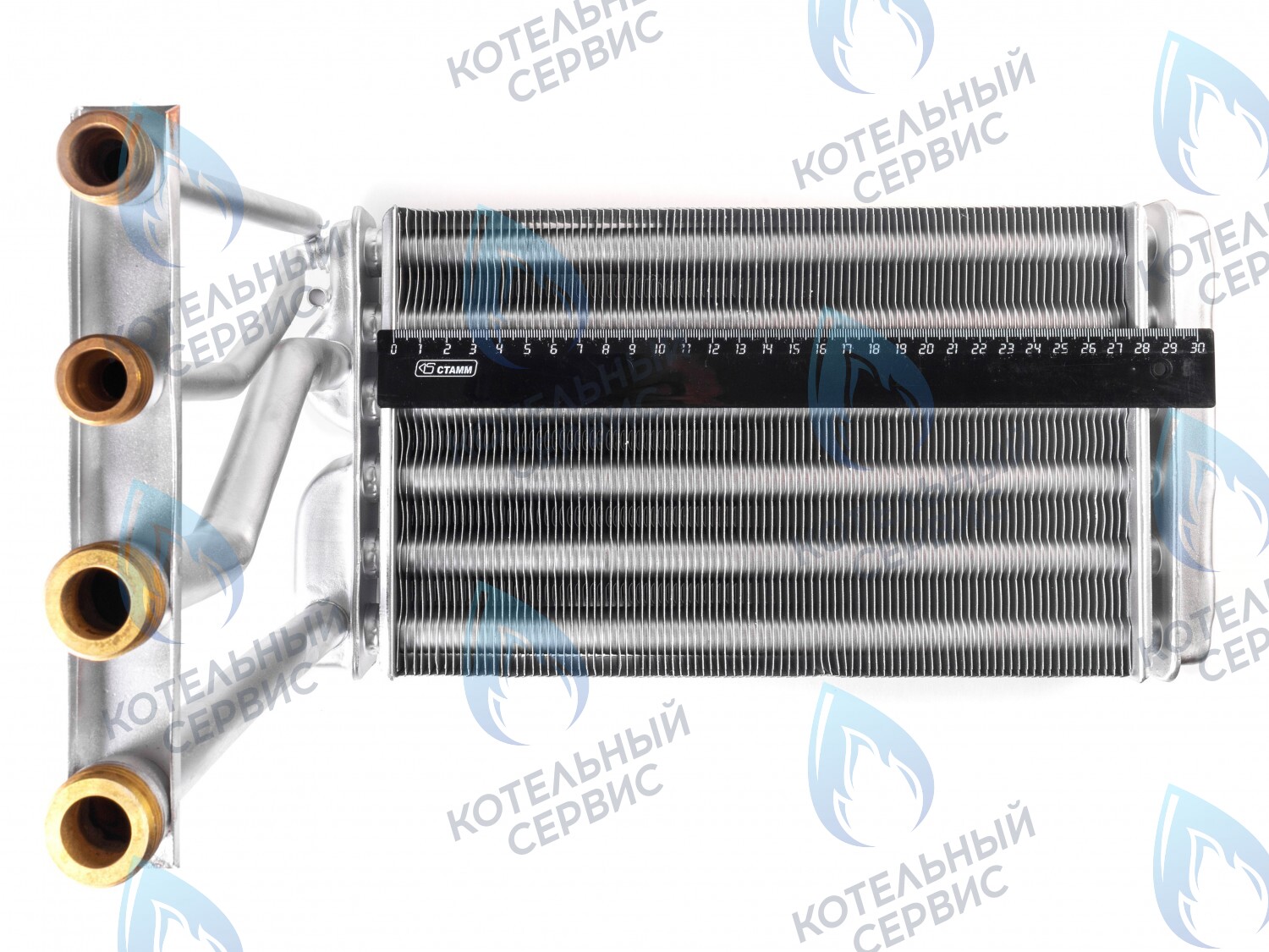 87154065460 Теплообменник битермический BOSCH Gaz 4000 W в Екатеринбурге	