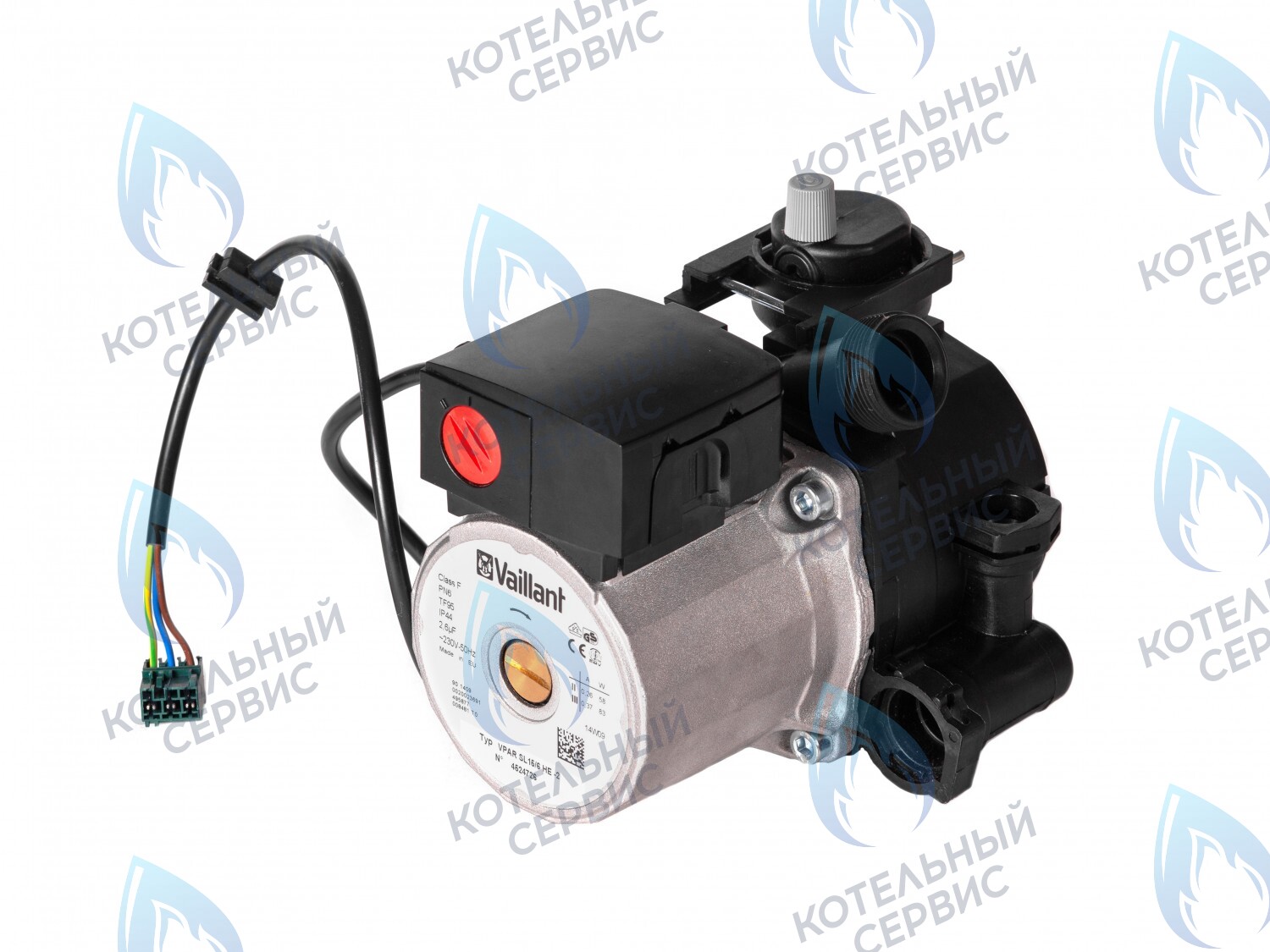 0020020023 Циркуляционный насос (3-проводный кабель) Vaillant ATMO/TURBO TEC PRO/VPAR SL 15/6 HE-2 (по часовой стрелке) (втулка 40мм, колесо 68/21мм) в Екатеринбурге	