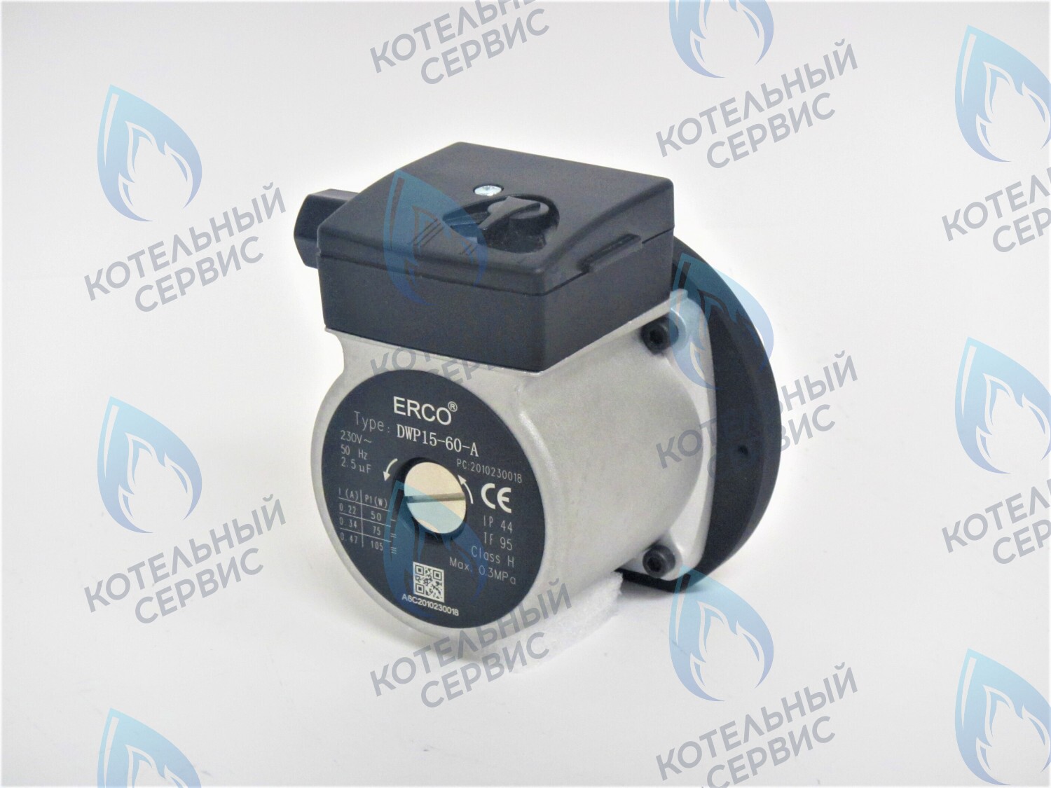 PH-S26CCW60-ER105-Комп Двигатель насоса (без улитки, без фишки коннектора) ERCO 15/6 100w (для замены вместо KPM-100 S132100041, S132100050) в Екатеринбурге	