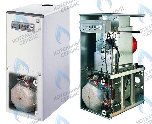  Напольный газовый котел ALPHATHERM BETA ATEB (чугунный, с электророжигом, с бойлером) в Екатеринбурге	