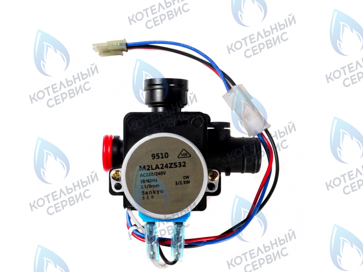 2040125 Трехходовой кран (клапан) Master Gas Seoul Сеул M2LA24ZS32 Sankyo (все модели)  (оригинал в сборе) в Екатеринбурге	