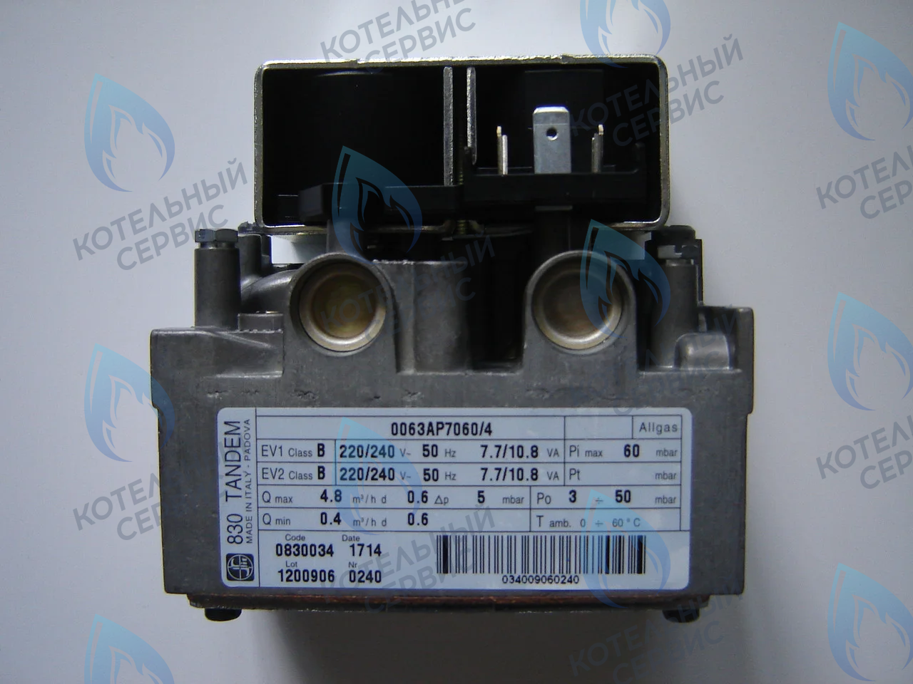 0.830.034 Газовый клапан SIT 830 TANDEM в Екатеринбурге	