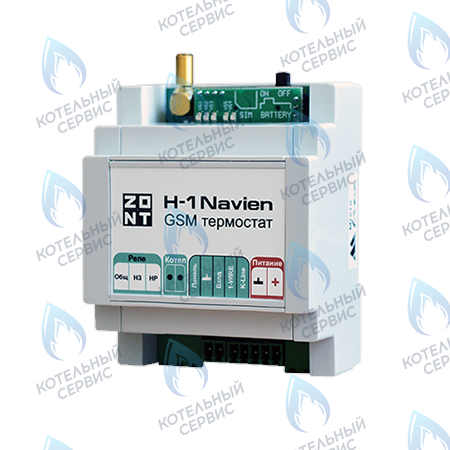 ML00003713 Термостат (контроллер) ZONT H-1 Navien (GSM, DIN) в Екатеринбурге	