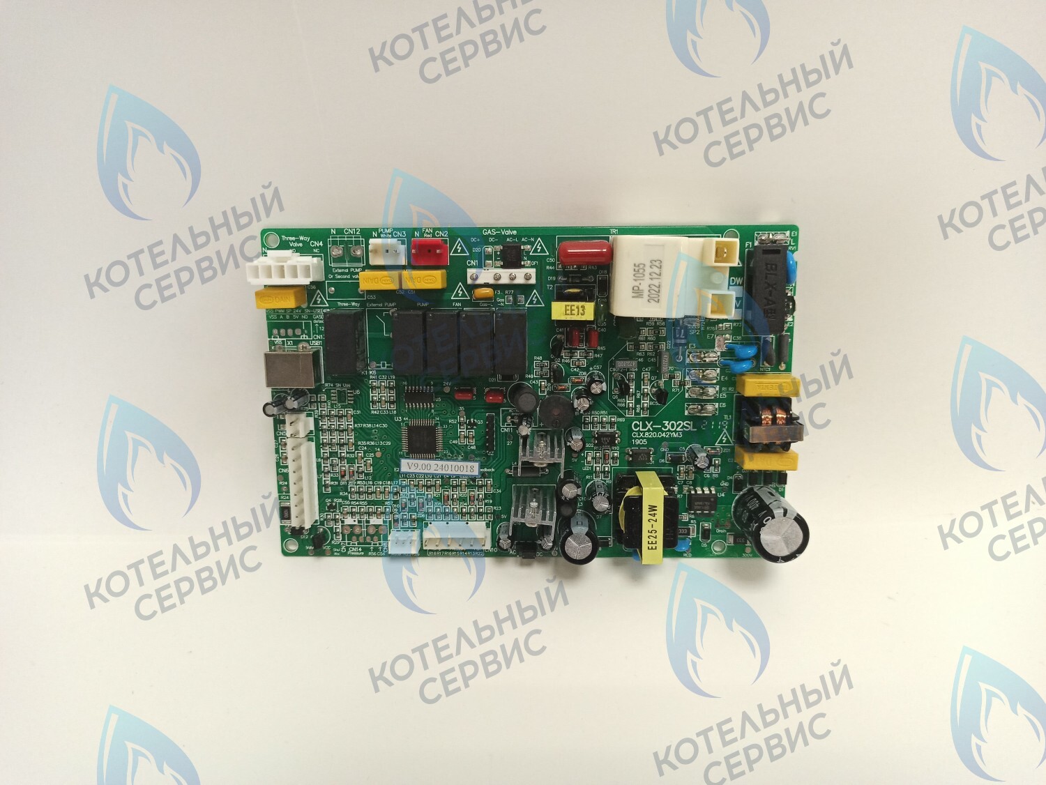 CB022-02-V9.0 Плата управления (новая модель) (для двух теплообменников) CLX-302SL V9.0 L1P26-F21S(T)HEC L1P26-F21(T) HAIER,  B00130, 530002921, 0530002921 в Екатеринбурге	