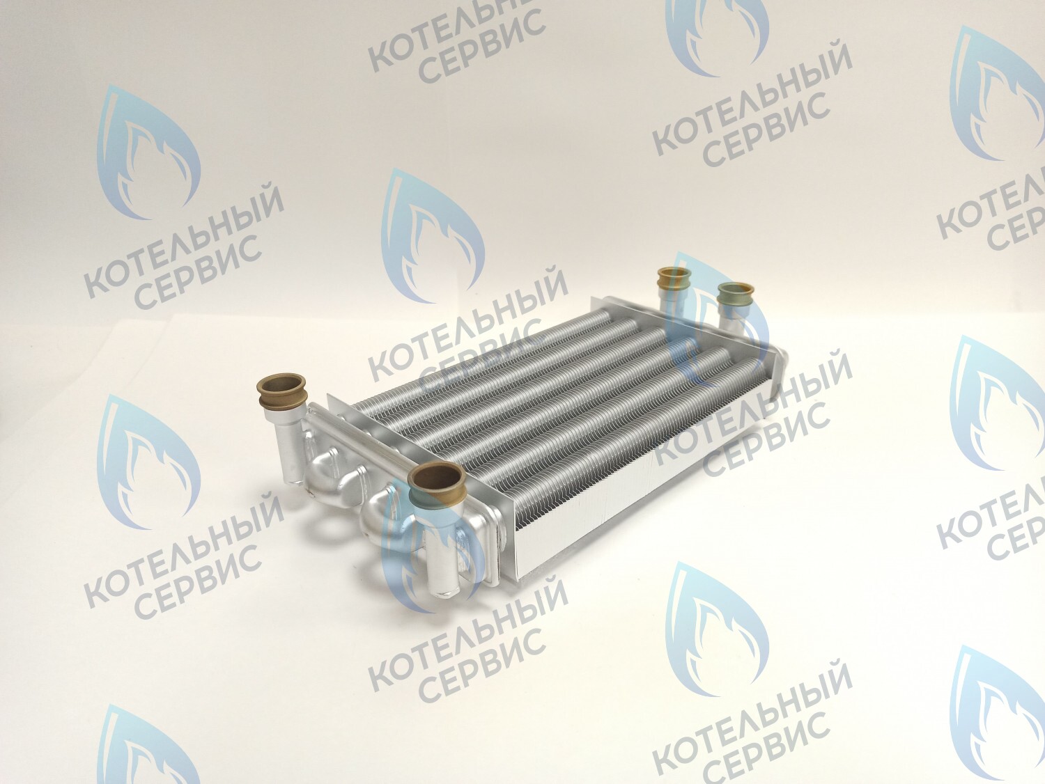 EB021-270 Битермический теплообменник 270 mm BAXI MAIN, MAIN DIGIT, MAIN Four 24 кВт (616170, 5663720) в Екатеринбурге	
