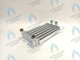 Теплообменник битермический L=270мм Baxi Main, Main Digt, Main Four 24кВт (616170, 5663720)