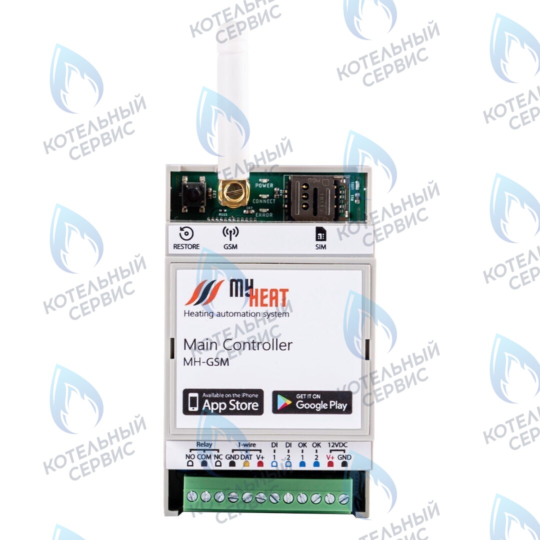 6282 Термостат (контроллер) MyHeat GSM (GSM, DIN) в Екатеринбурге	