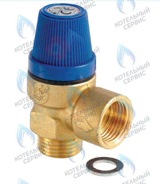 39809950 Клапан предохранительный сбросной 9мбар  FERROLI в Екатеринбурге	