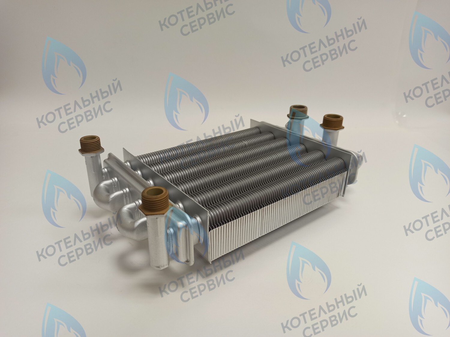 EB092-210 Теплообменник битермический 210мм ROCTERM TE-B13/TE-B20, OASIS BE-16, BE-20 в Екатеринбурге	