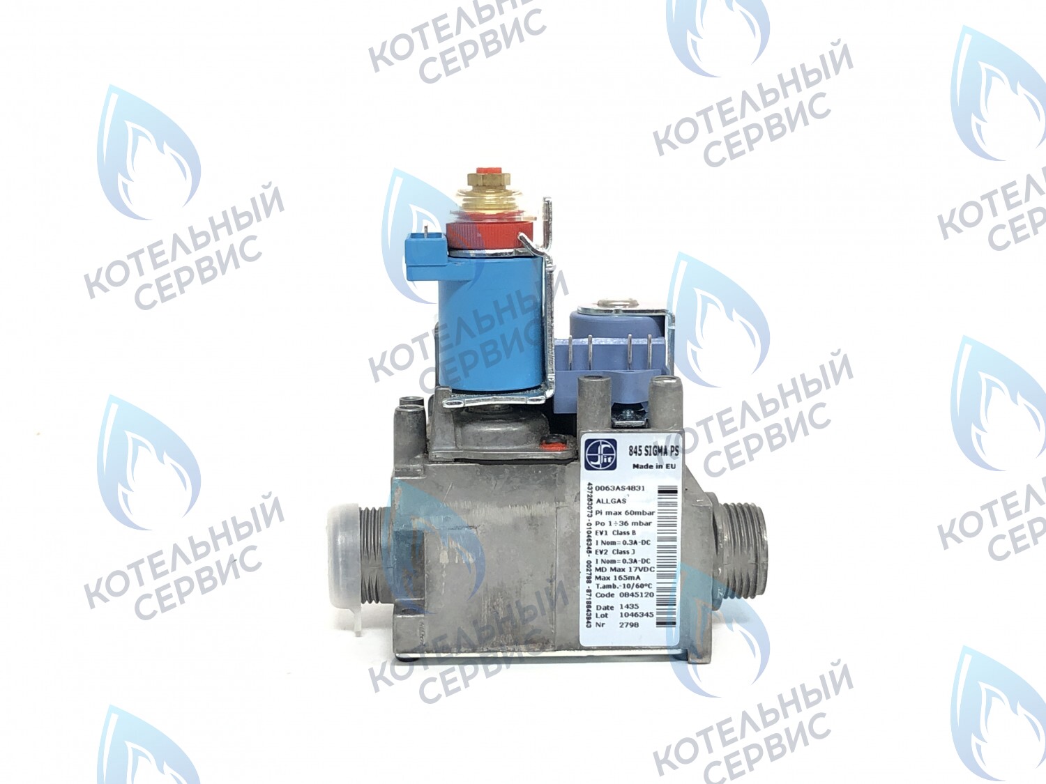 87186439430 Клапан газовый SIT 845 SIGMA PS BOSCH WBN2000 WBN6000, GAZ 2500F в Екатеринбурге	