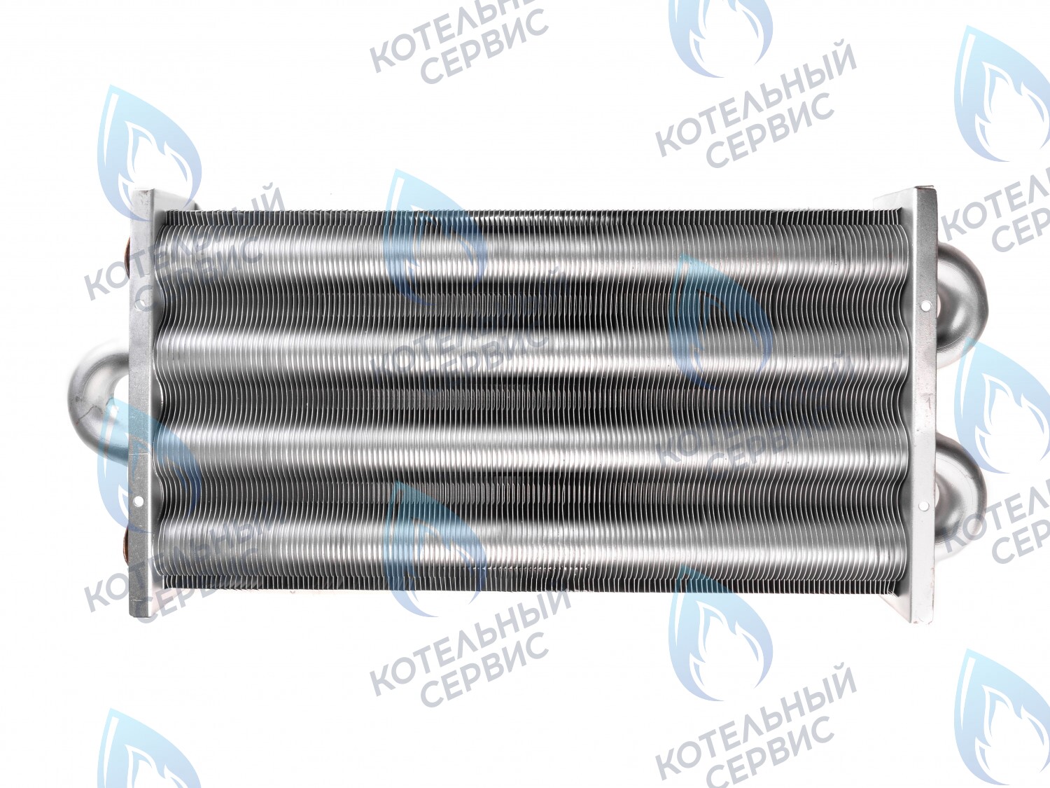 EM021-348 Теплообменник первичный основной (без фитингов) 348мм 147 FIN (350MSC) (3318109500, 3318113000, 3318113020) DAEWOO в Екатеринбурге	