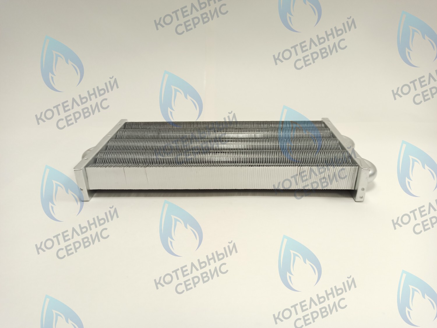 EM021-348 Теплообменник первичный основной (без фитингов) 348мм 147 FIN (350MSC) (3318109500, 3318113000, 3318113020) DAEWOO в Екатеринбурге	