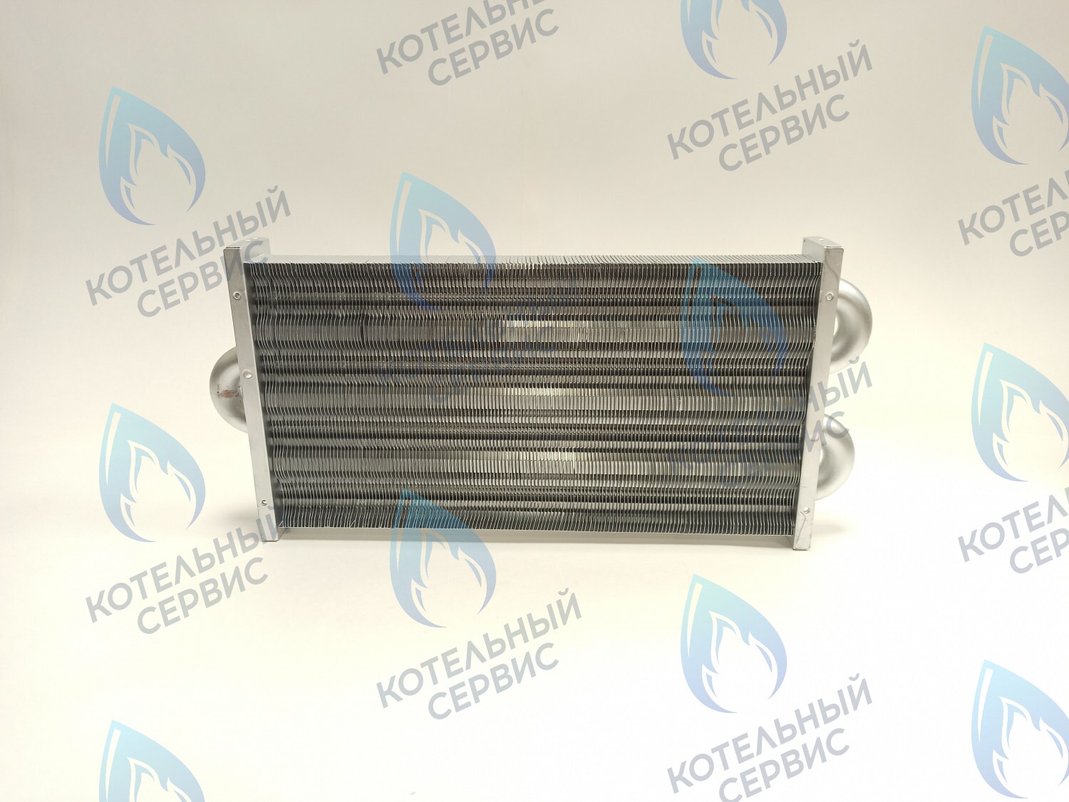 EM021-348 Теплообменник первичный основной (без фитингов) 348мм 147 FIN (350MSC) (3318109500, 3318113000, 3318113020) DAEWOO в Екатеринбурге	