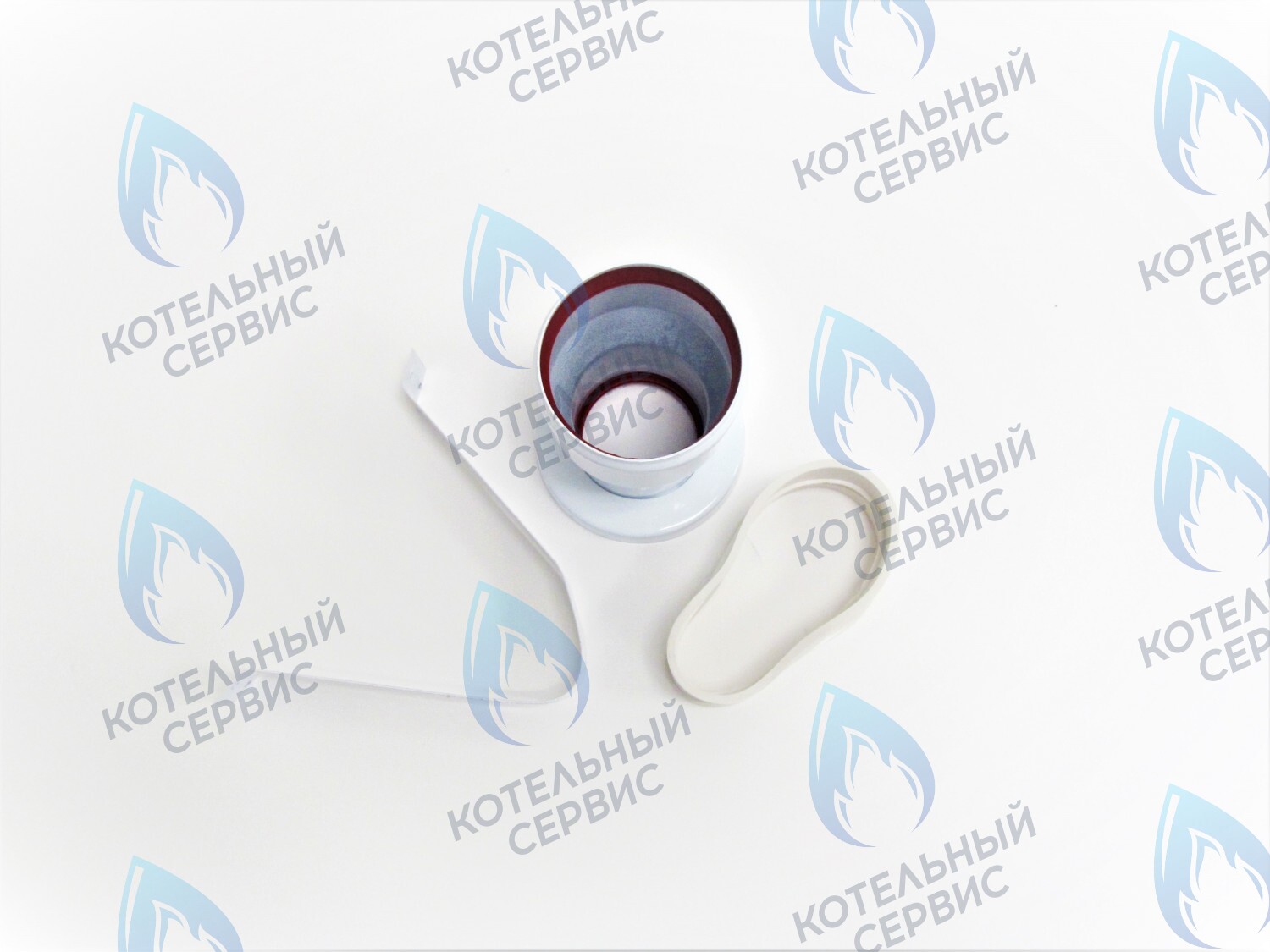BX-001 Адаптер для раздельной системы от 60/100 на D 80-газоход (Baxi, Ariston, и др.) (BX-001) в Екатеринбурге	