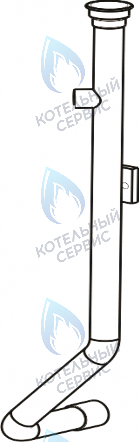 2090885 Подводящий трубопровод (29,1-40,7 кВт) CELTIC-DS PLATINUM 3.25, 3.30,3.35 (2090885) в Екатеринбурге	