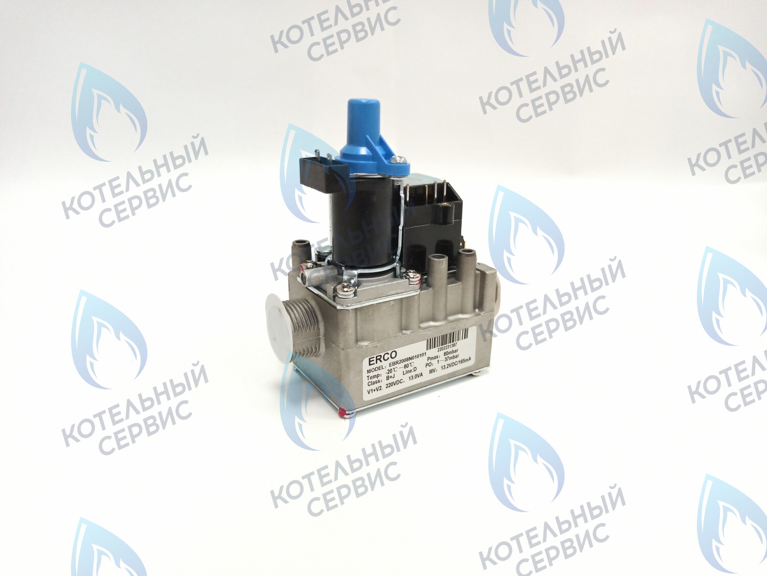 GV013 Газовый клапан ERCO EВR2008N 220VDC (постоянный ток) NevaLux 7211/7218/7224/8224/8624/8230, Alpenhoff Baden (15199008), Ferroli Fortuna Special (NG) (39899008), KoreaStar Bravo K (NG) (KS90299008) в Екатеринбурге	