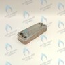 ES190P-154-12R-TR Теплообменник  ГВС вторичный 12 пластин VIESSMANN VITOPEND WH1D, VITODENS WB1B​ (7828745) в Екатеринбурге	