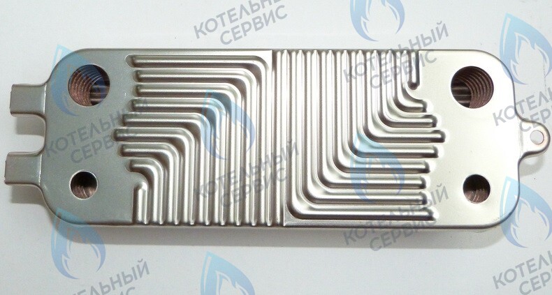 87186446250 Теплообменник вторичный ГВС 16 пластин BOSCH WBN6000/2000 24C в Екатеринбурге	