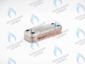 Теплообменник ГВС вторичный 14 пластин  Ferroli, Koreastar