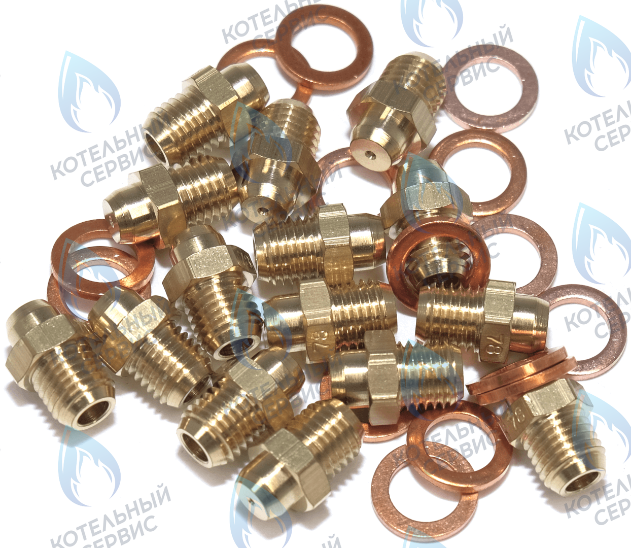 401040078 КОМПЛЕКТ ФОРСУНОК ДЛЯ ПЕРЕХОДА НА СЖИЖЕННЫЙ ГАЗ G30/31 (Ø 0,78) CITY CLASS F; FR / TIME MAX F в Екатеринбурге	