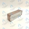 ES190W-000-20F-CH Теплообменник ГВС вторичный 20 пластин  VAILLANT atmoMAX/turboMAX VUW (065153) в Екатеринбурге	