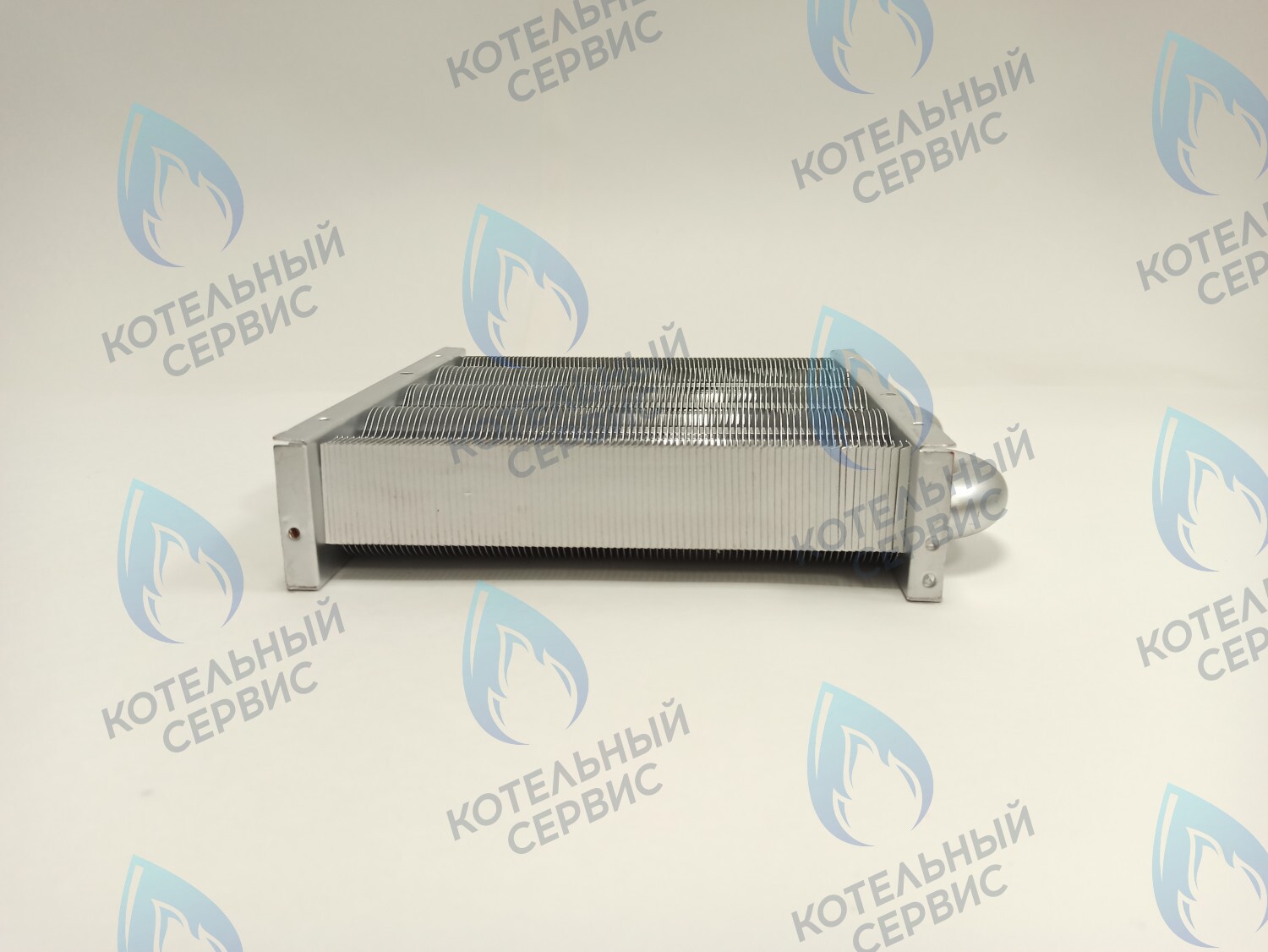 EM021-180 Теплообменник первичный основной (без фитингов) 180мм 85 FIN (130-200 HSG/ICH/MSC) (3318108610, 3318108640) DAEWOO в Екатеринбурге	