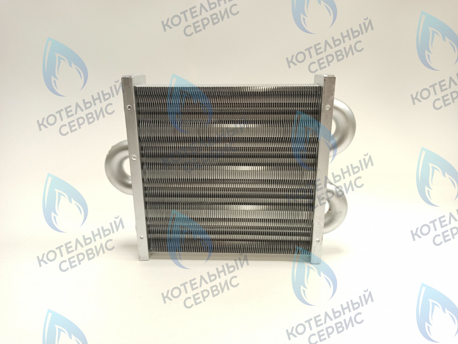 EM021-180 Теплообменник первичный основной (без фитингов) 180мм 85 FIN (130-200 HSG/ICH/MSC) (3318108610, 3318108640) DAEWOO в Екатеринбурге	