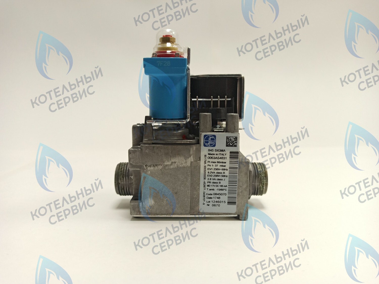 6VALVGAS04 Газовый клапан SIT 845 Fondital MINORCA PLUS CTFS 24 CU, MINORCA CTFS 24 в Екатеринбурге	