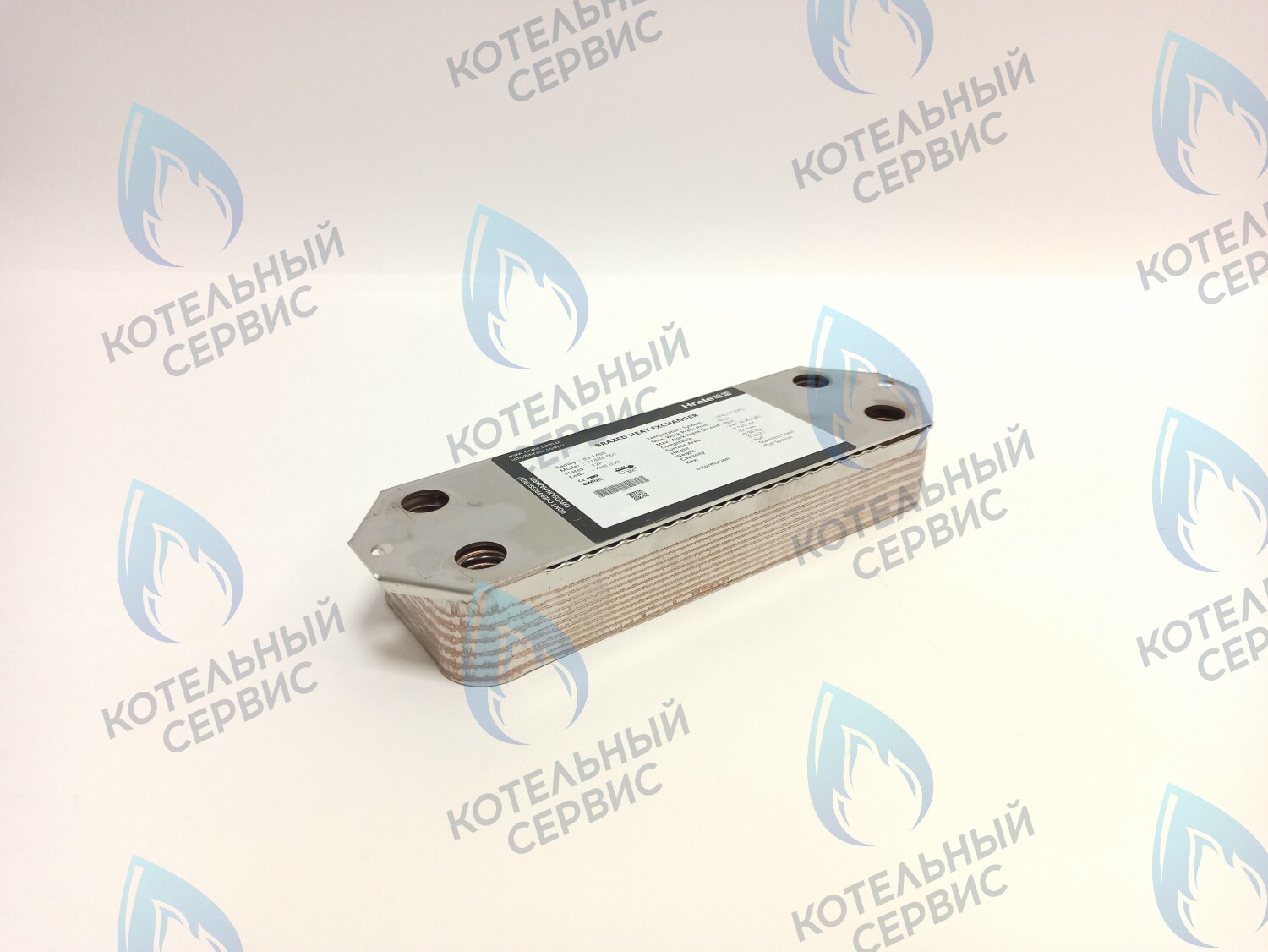 ES210X-215-12F-HR Теплообменник ГВС вторичный 12 пластин VIESSMANN Vitopend 100-W WH0A (7822799, 7826465) в Екатеринбурге	