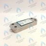 ES210X-215-12F-HR Теплообменник ГВС вторичный 12 пластин VIESSMANN Vitopend 100-W WH0A (7822799, 7826465) в Екатеринбурге	