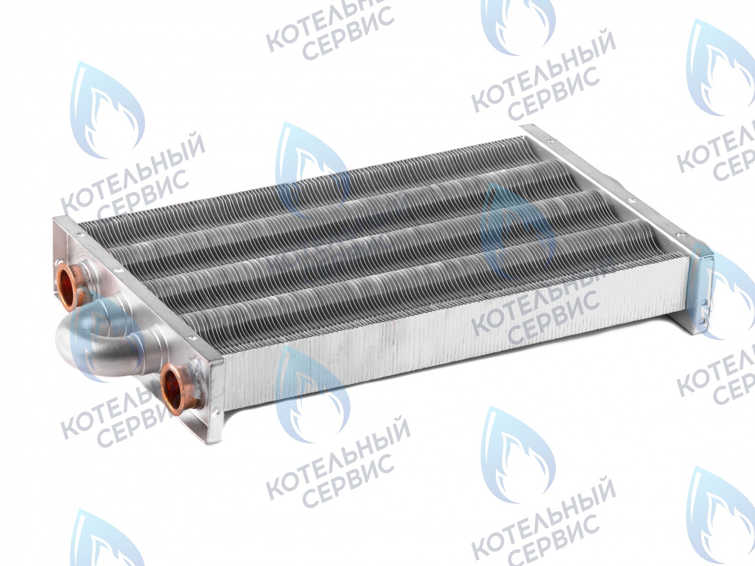 EM021-280 Теплообменник отопления без фитингов (280 мм) 122 FIN (250-300MSC) DAEWOO в Екатеринбурге	