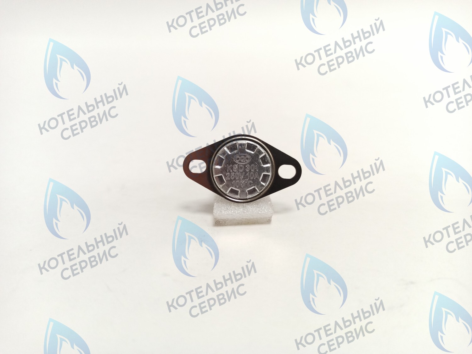 LT105 Термостат (датчик) перегрева 105 С KSD 301 CELTIC-DS PLATINUM (2080390), MASTER GAS (2080390), ARDERIA (2080390), BOSCH (87167714850), IMMERGAS (1.022522), BAXI (9950760) в Екатеринбурге	