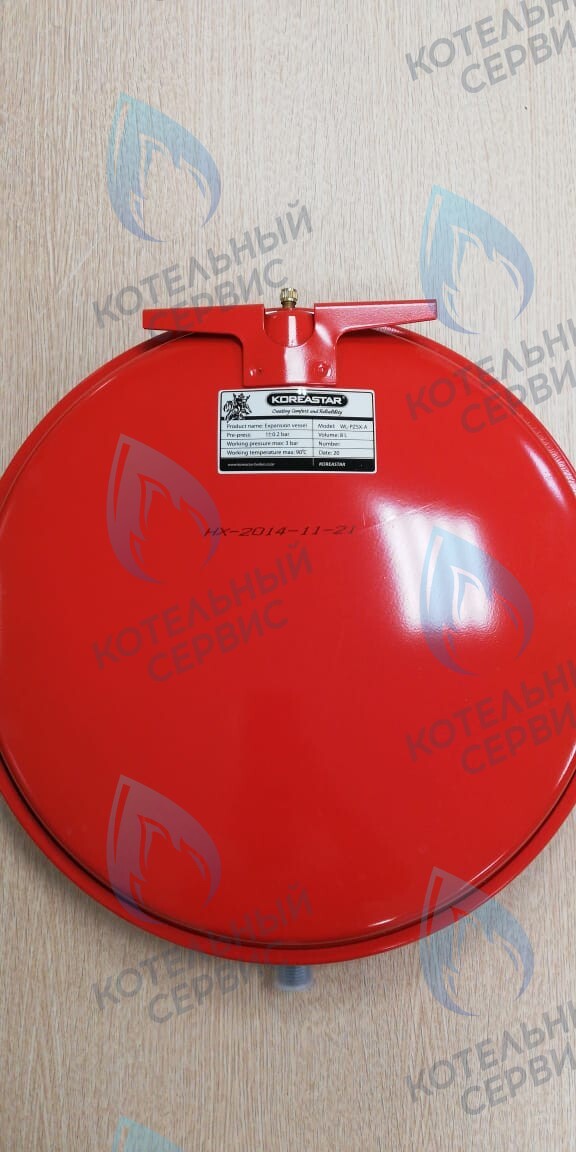 KS90264120 Бак расширительный 8л (1/2) KoreaStar 28-30 (KS90264120) в Екатеринбурге	