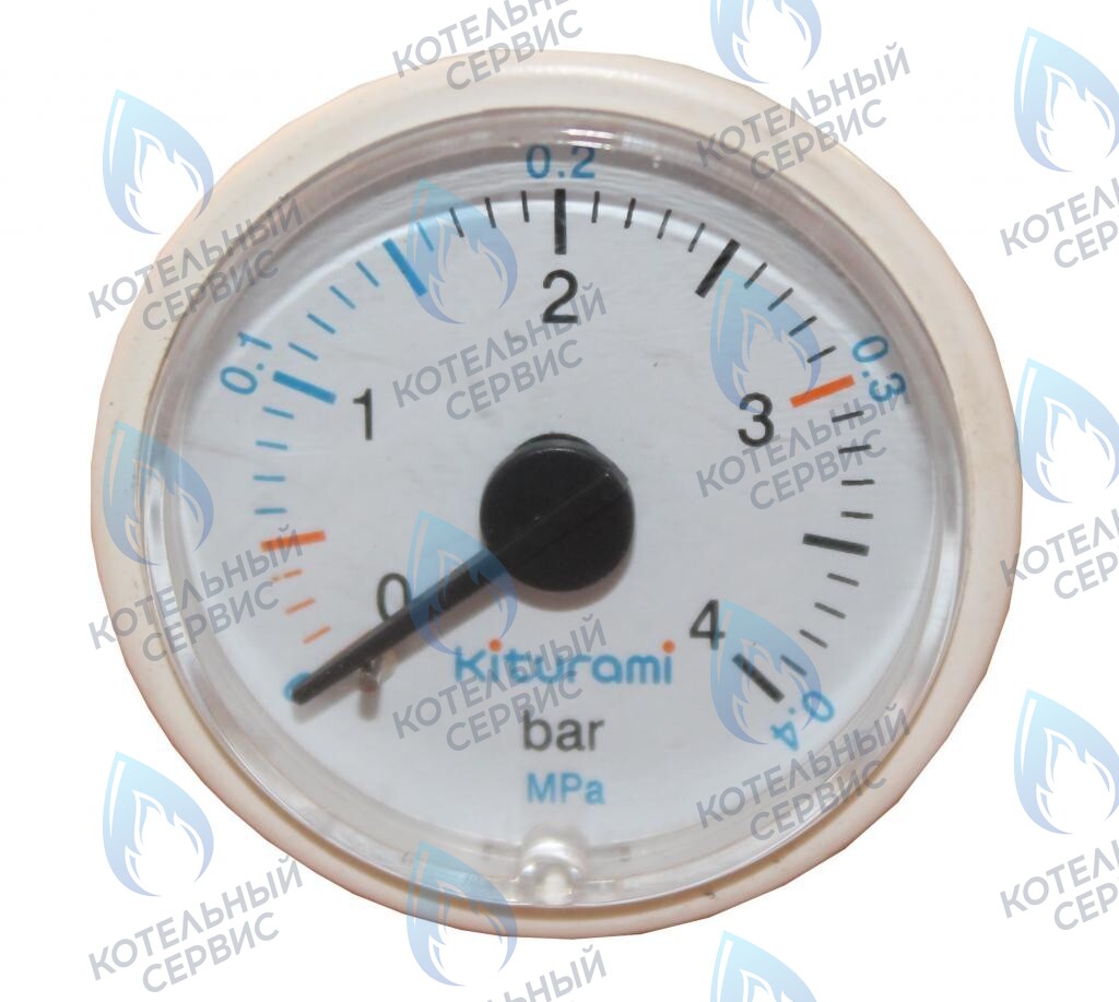 S325100009 Манометр 4 kg/㎤ для старых моделей (TA-13~30, World 5000 13~30) KITURAMI в Екатеринбурге	