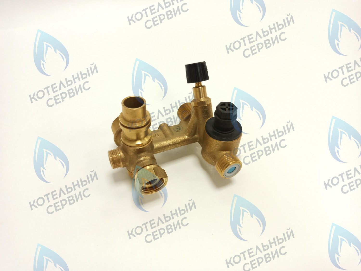 TY04010078 Блок гидравлический входной латунный 24 кВт BC (TY04010078) ROYAL THERMO в Екатеринбурге	
