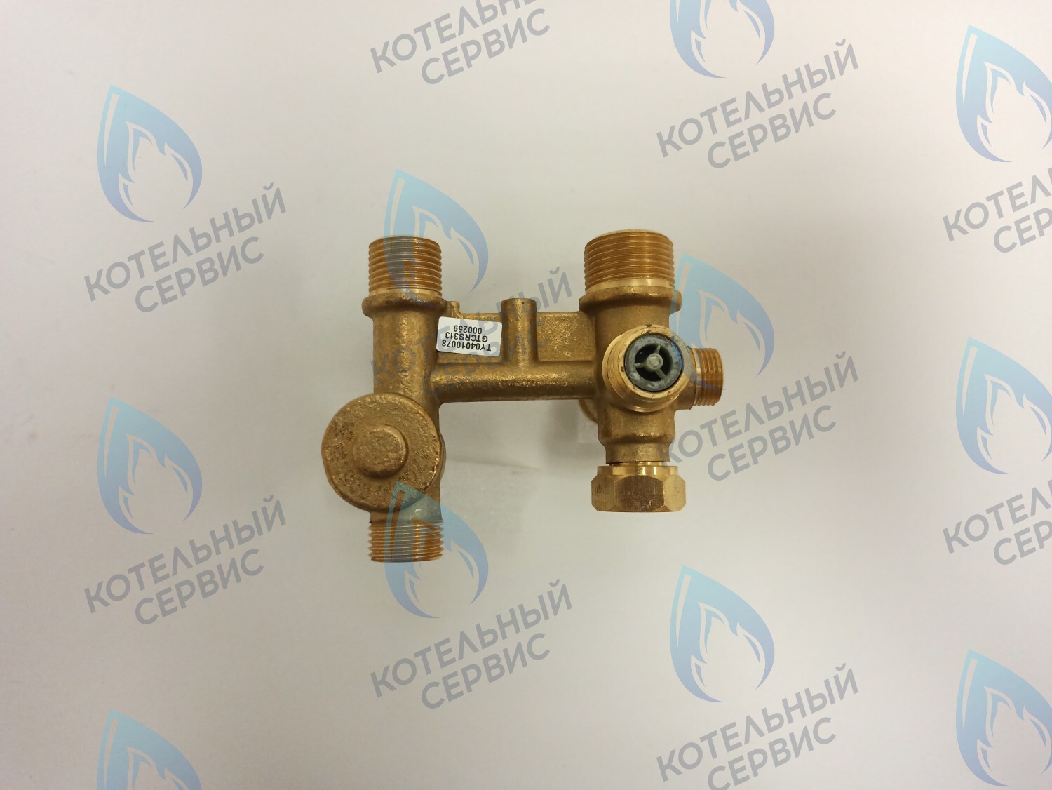 TY04010078 Блок гидравлический входной латунный 24кВт BC (TY04010078) ROYAL THERMO в Екатеринбурге	