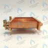 EM021-142-02-Фитинг-Комп Теплообменник отопления с фитингами (142 мм) 67 FIN (100 HSG/ICH/MSC) DAEWOO в Екатеринбурге	