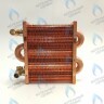 EM021-142-02-Фитинг-Комп Теплообменник отопления с фитингами (142 мм) 67 FIN (100 HSG/ICH/MSC) DAEWOO в Екатеринбурге	