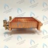 EM021-142-02-Фитинг-Комп Теплообменник отопления с фитингами (142 мм) 67 FIN (100 HSG/ICH/MSC) DAEWOO в Екатеринбурге	
