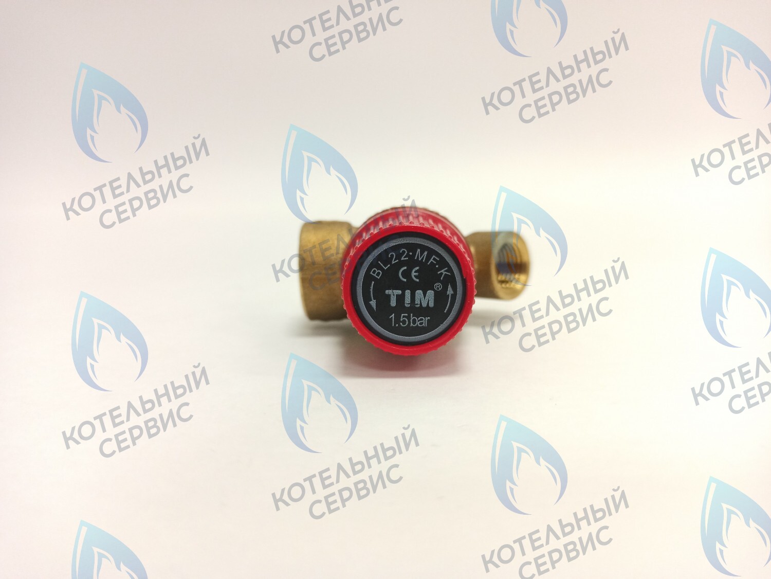  Клапан предохранительный с манометром TIM 1/2x1,5 бар (BL4802-1.5) в Екатеринбурге	