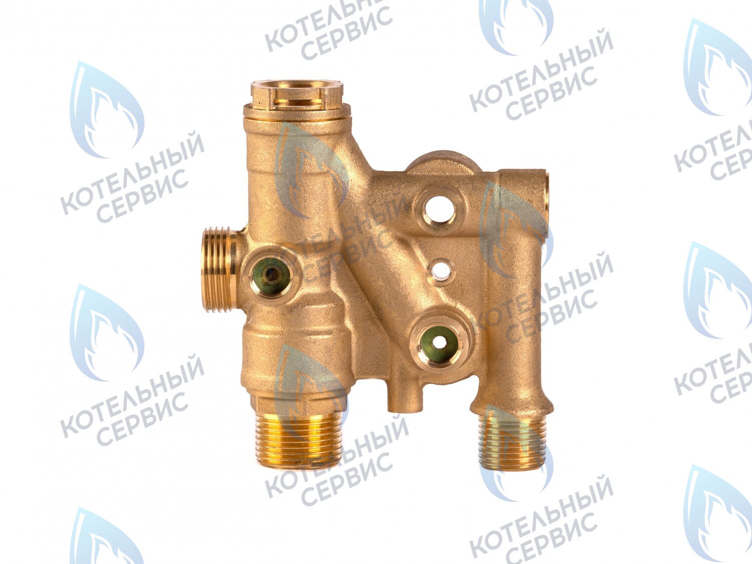 KS90299333 Гидроузел трехходового клапана латунный KOREASTAR в Екатеринбурге	